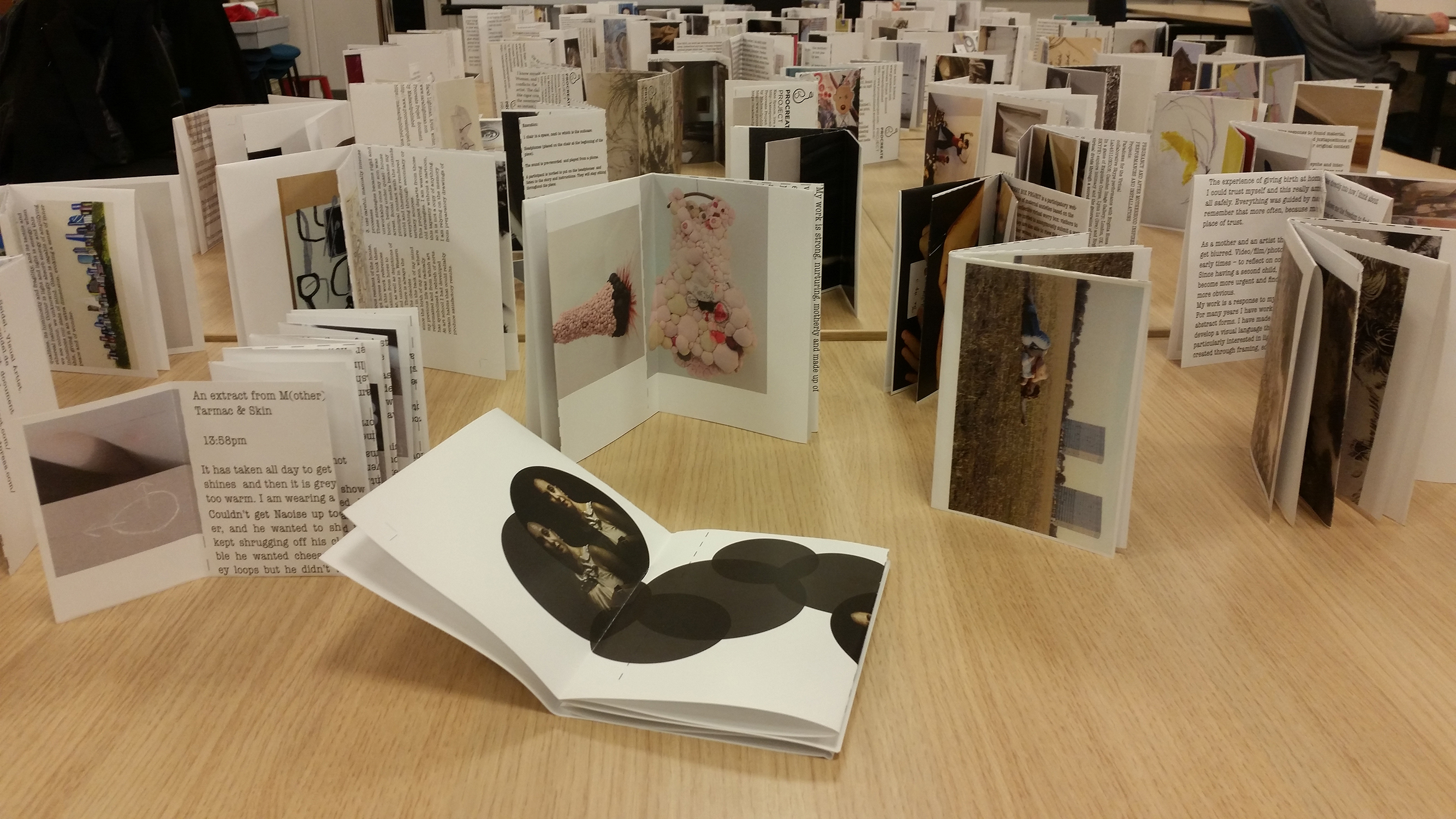 installation. over 100 motherartists